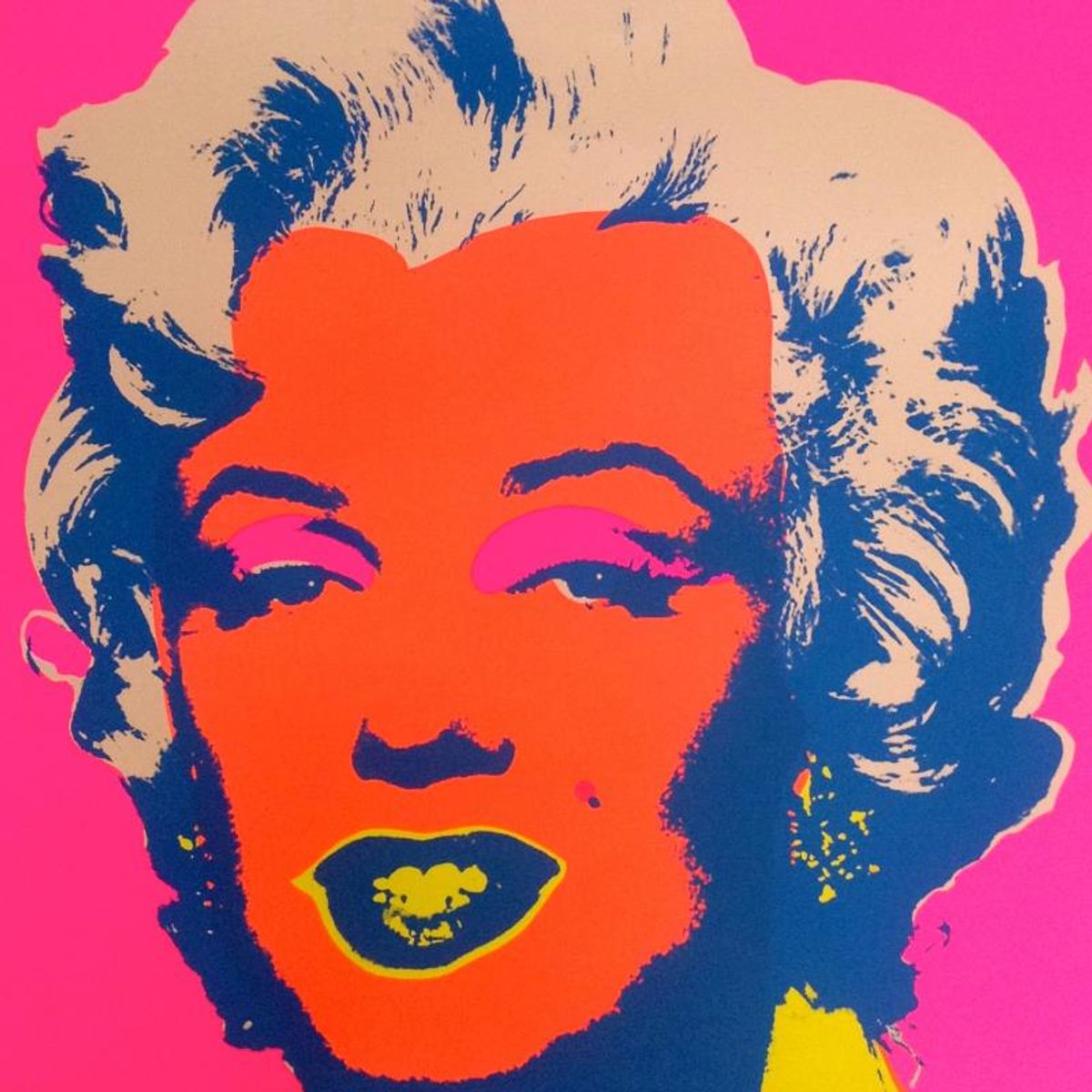 Andy Warhol "Marilyn 11.22" Silk Screen Print from Sunday B Morning.