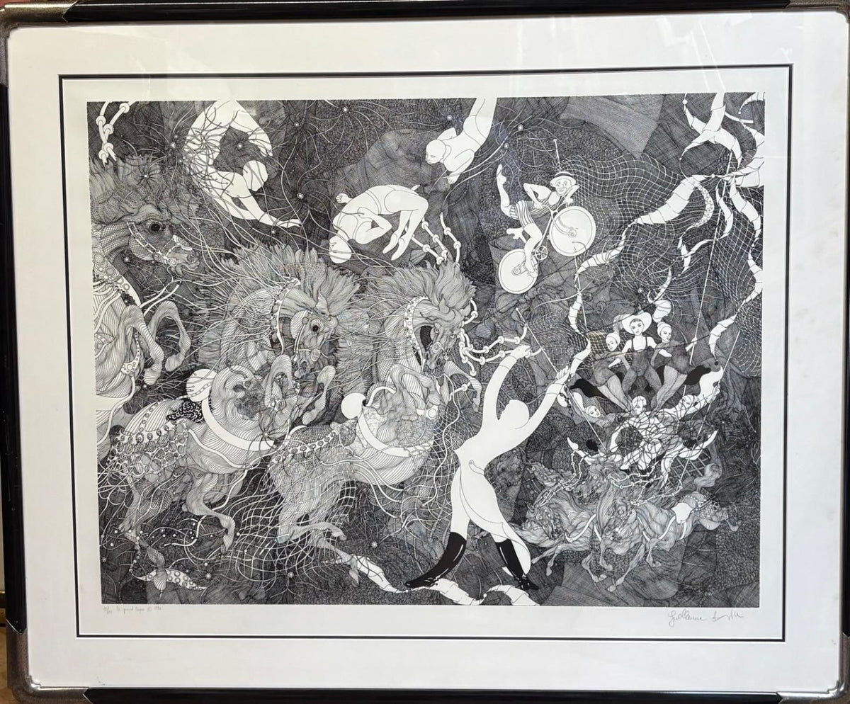 Guillaume Azoulay- Serigraph on paper
