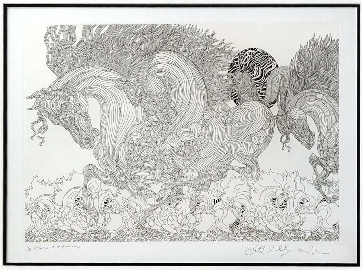 Guillaume Azoulay- Original Etching