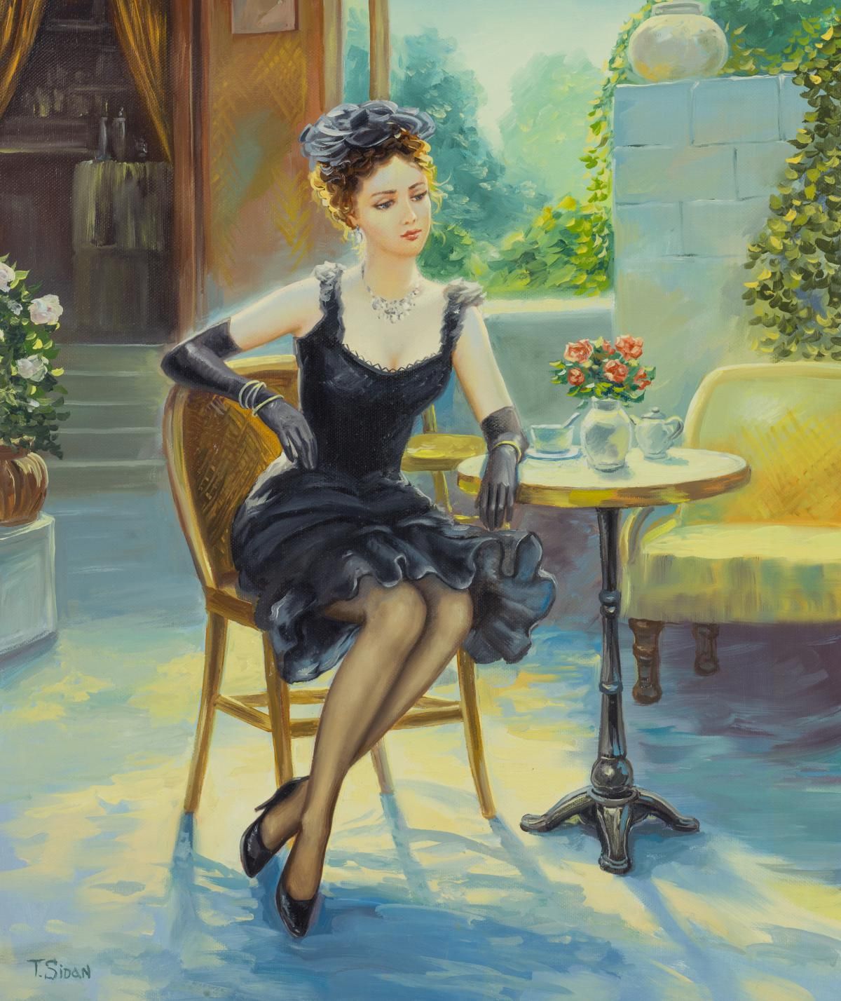 Taras Sidan- Original Giclee on Canvas "Pabla"