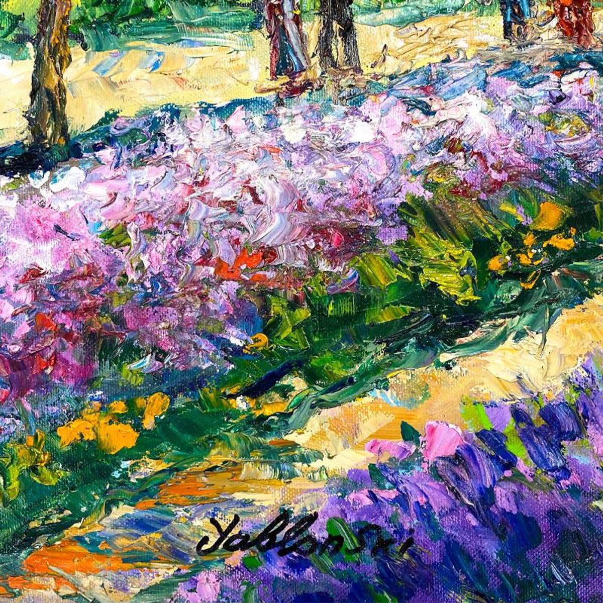 Shafira Yablonski, Original Oil Painting on Canvas, Hand Signed with Letter of Authenticity.