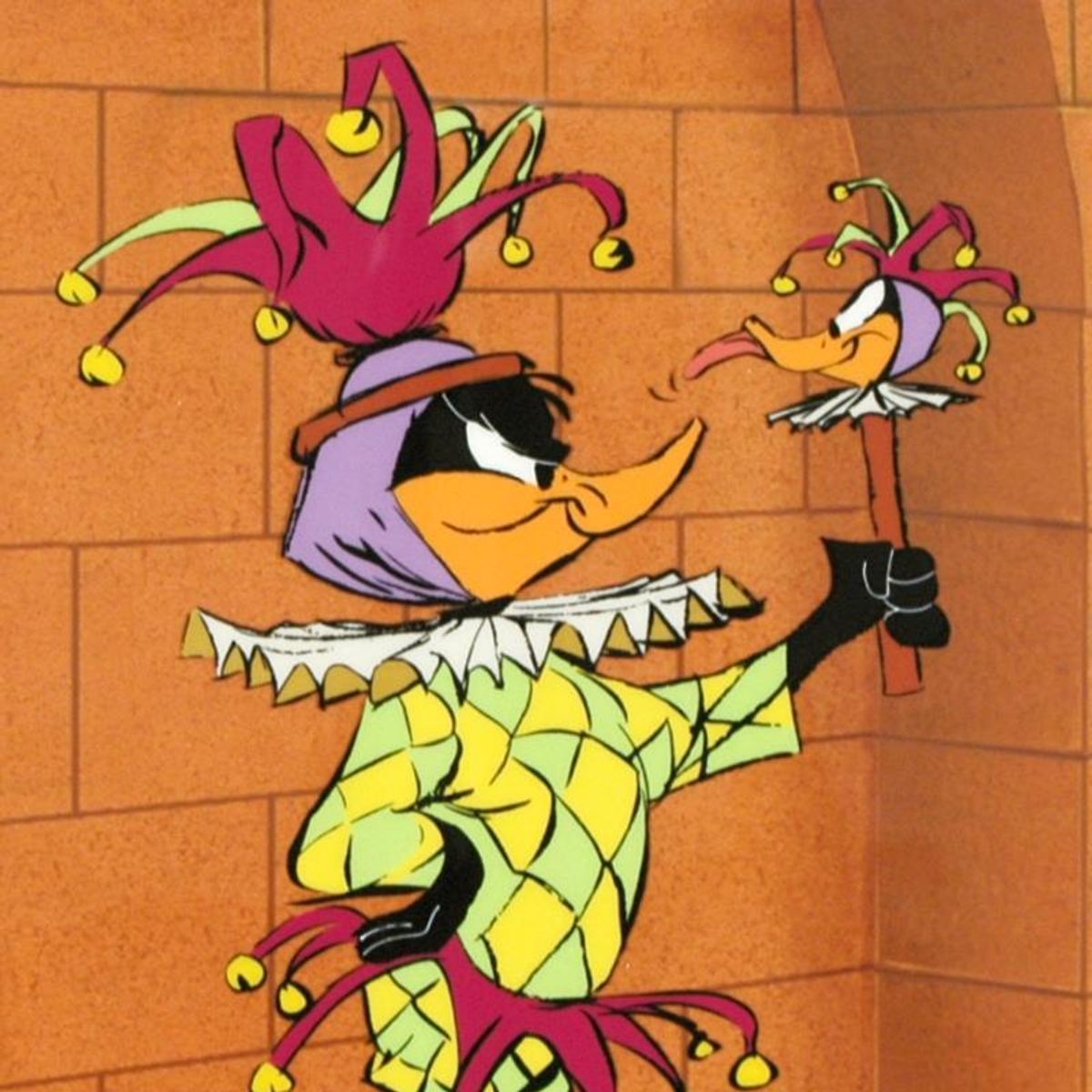 Chuck Jones (1912-2002), "Rude Jester" Hand Signed Limited Edition Animation Cel with Hand Painted Color; Certificate of Authenticity.