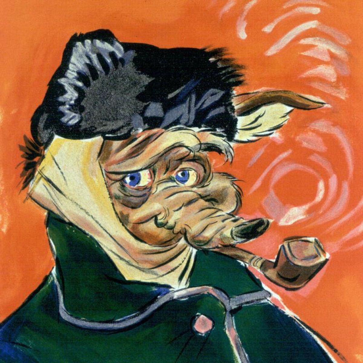 Chuck Jones (1912-2002), "Vincent Van Coyote" Hand Signed Limited Edition Fine Art Stone Lithograph with COA.