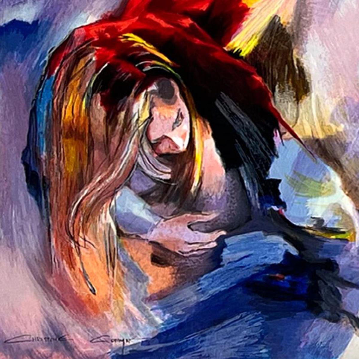 Christine Comyn, Hand Signed, Numbered Limited Edition with Letter of Authenticity.