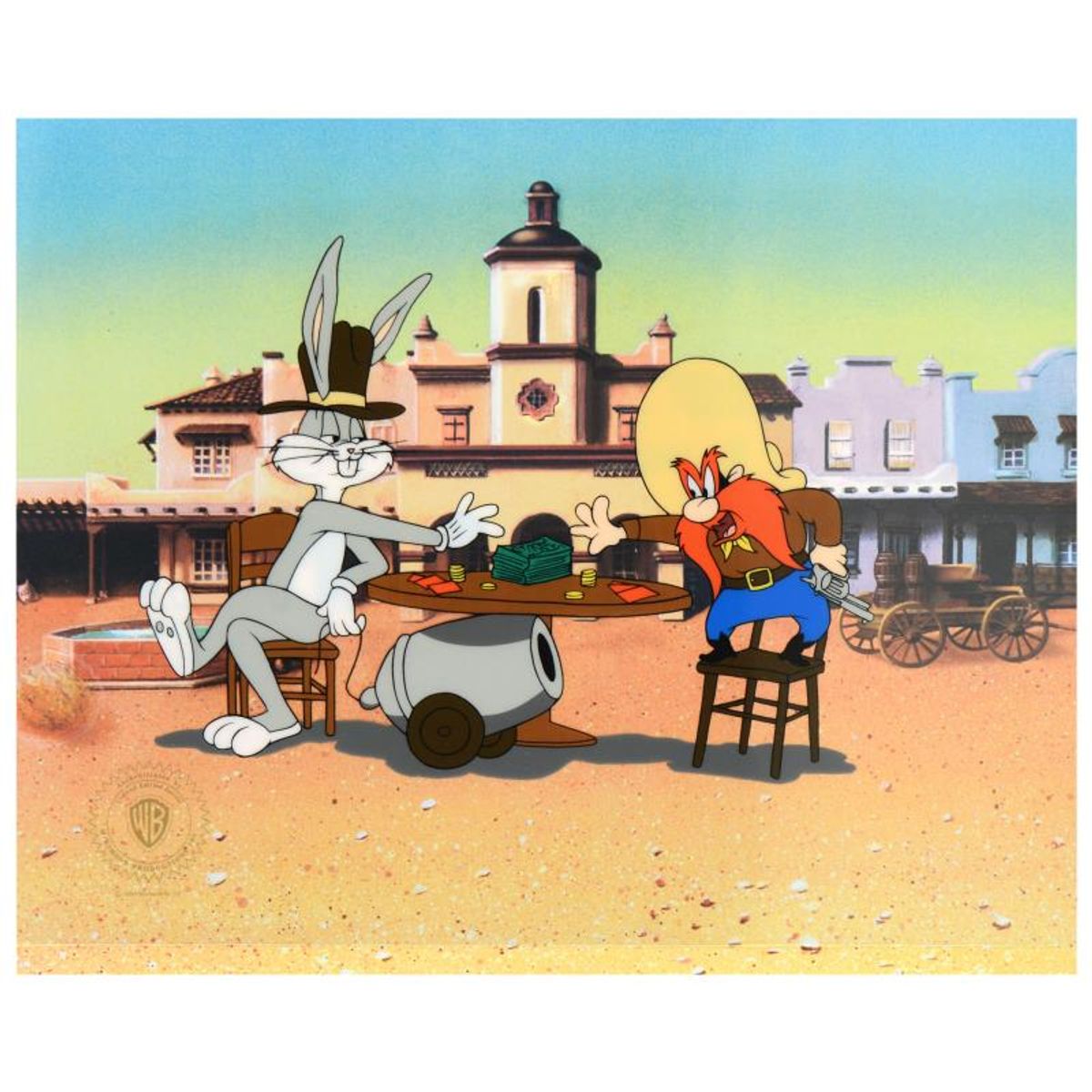 Looney Tunes, "Loaded Hands" Numbered Limited Edition with Certificate of Authenticity.