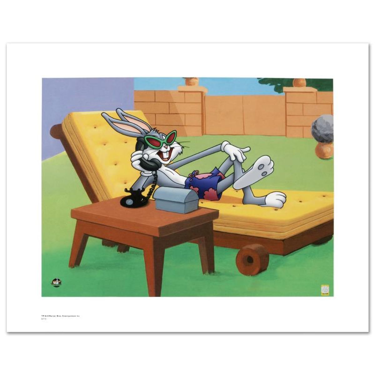 Looney Tunes, "Hollywood Hare" Numbered Limited Edition with Certificate of Authenticity.