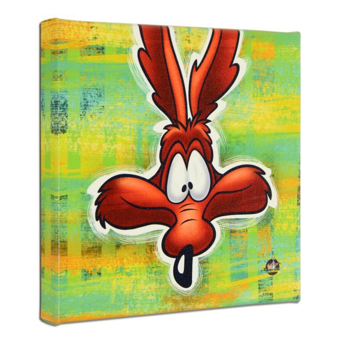 Looney Tunes, "Wile E. Coyote" Numbered Limited Edition on Gallery Wrapped Canvas with Certificate of Authenticity.