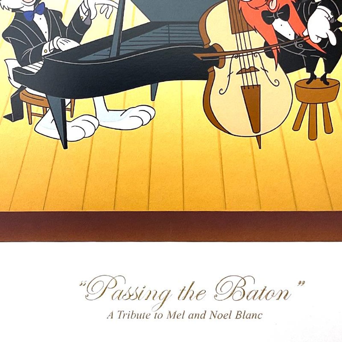 Looney Tunes, "Passing the Baton" Limited Edition Lithograph with Letter of Authenticity.