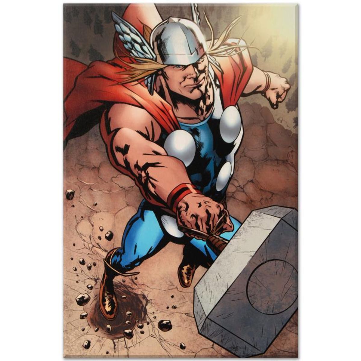 Marvel Comics, "Wolverine Avengers Origins: Thor #1 & The X-Men #2" Numbered Limited Edition Giclee on Canvas by Kaare Andrews with COA.