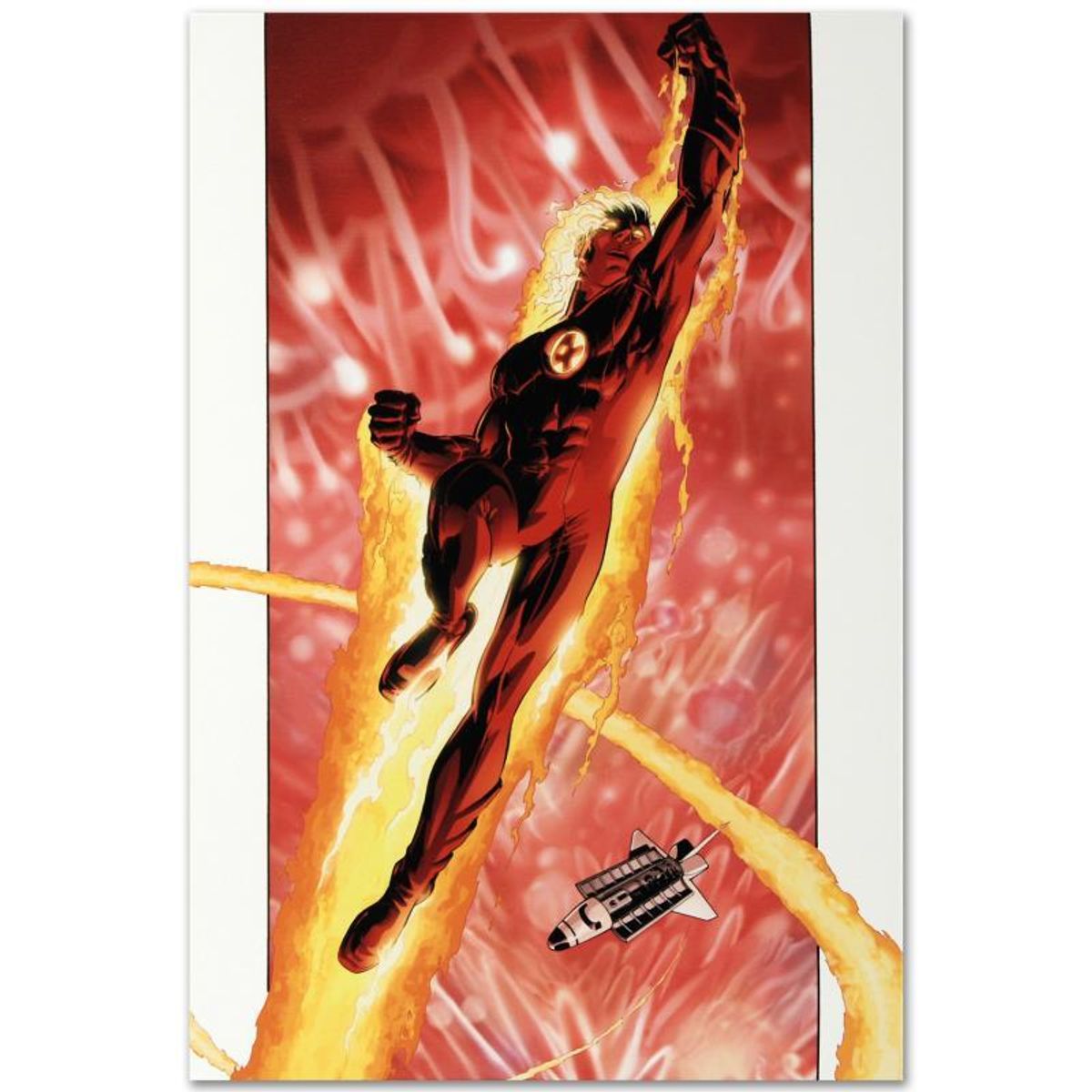 Marvel Comics, "Ultimate Fantastic Four #16" Numbered Limited Edition Giclee on Canvas by Kaare Andrews with COA.