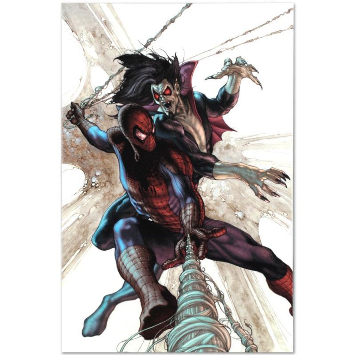 Marvel Comics "The Amazing Spider-Man #622" Numbered Limited Edition Giclee on Canvas by Simone Bianchi with COA.