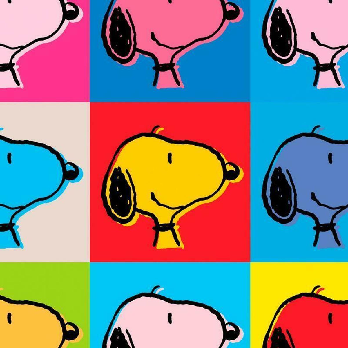 Peanuts, "Snoopy Goes Pop!" Hand Numbered Limited Edition Fine Art Print with Certificate of Authenticity.