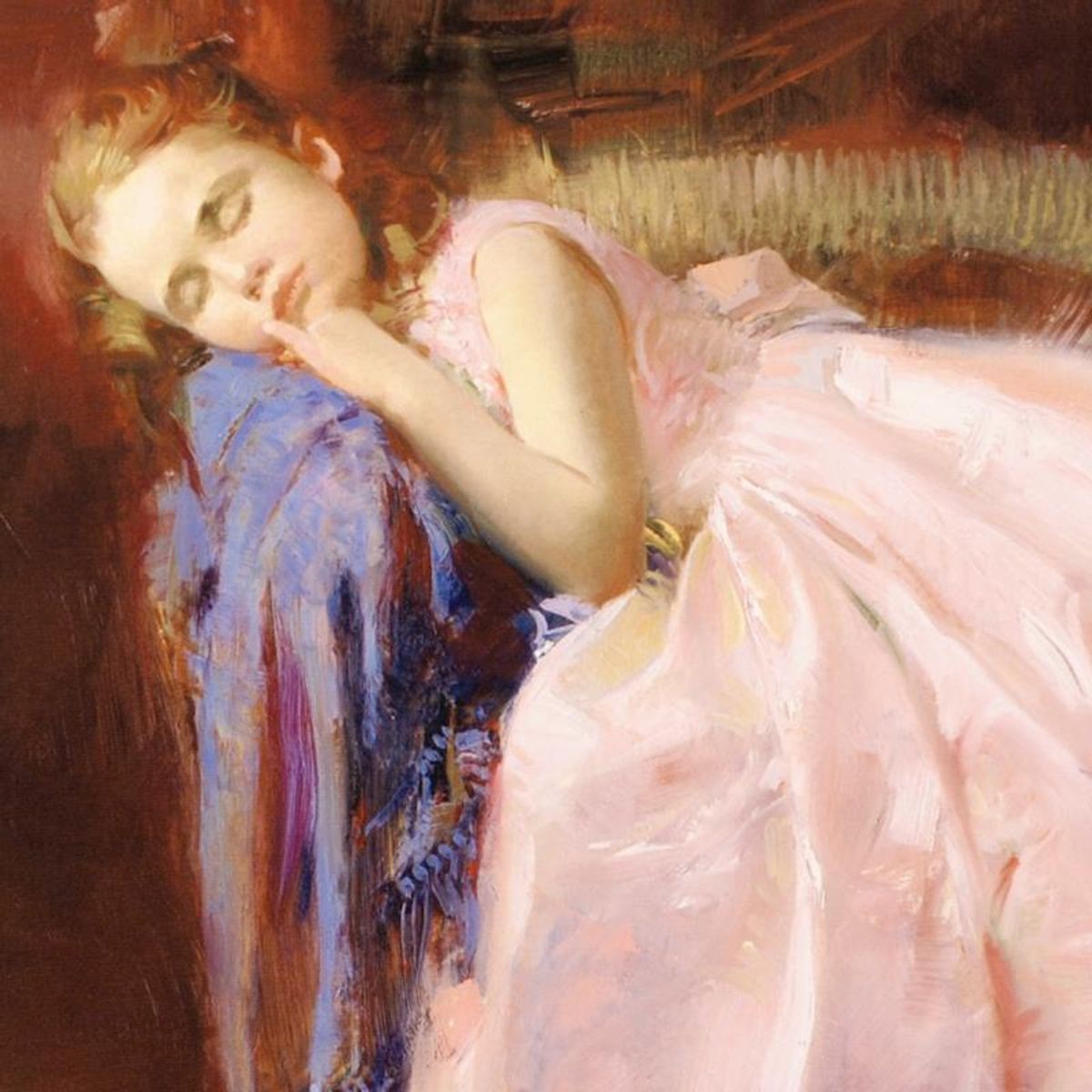 Pino (1939-2010), "Party Dreams" Limited Edition Giclee. Numbered and Hand Signed; Certificate of Authenticity.