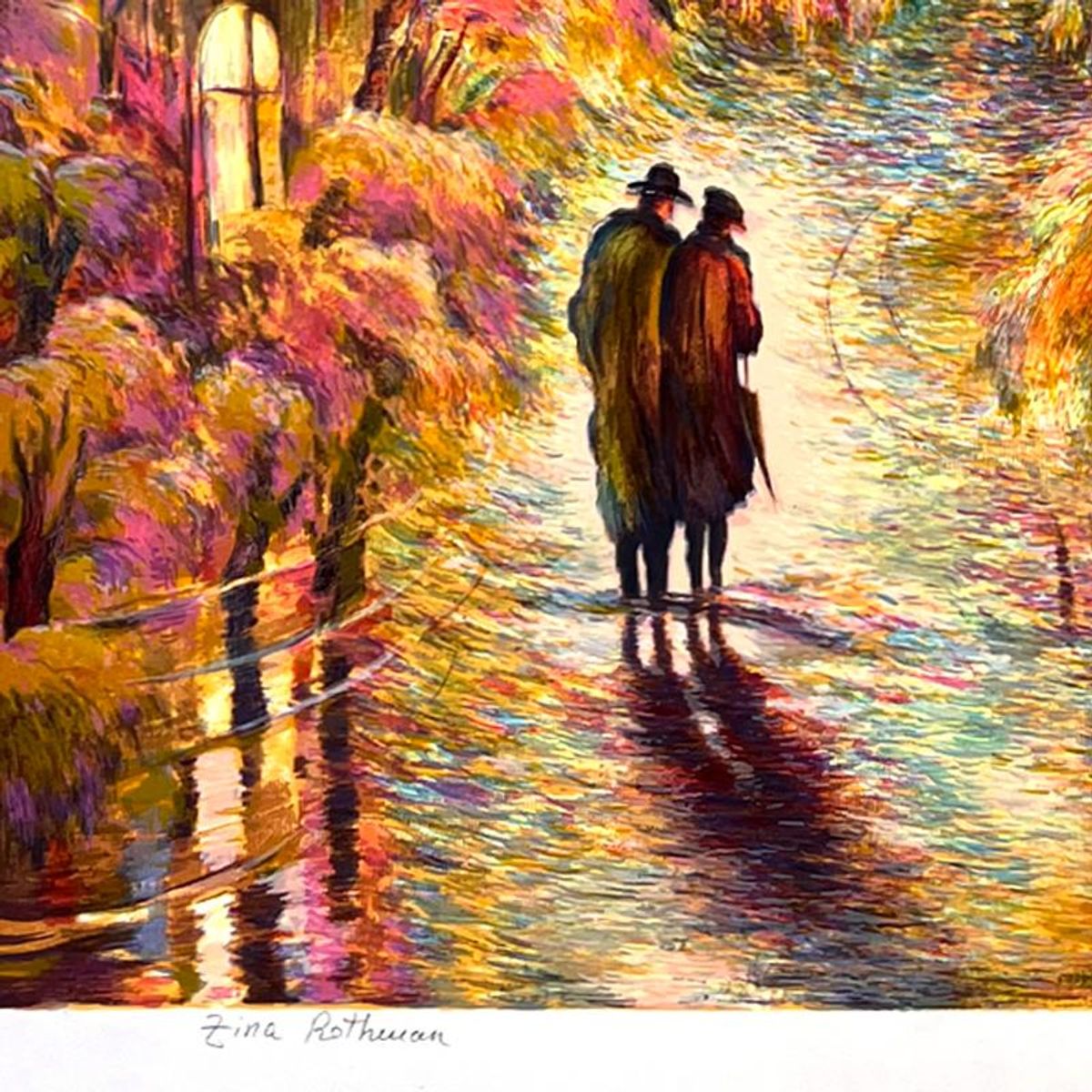 Zina Roitman, Limited Edition Serigraph, Hand Signed and Numbered, Letter of Authenticity.