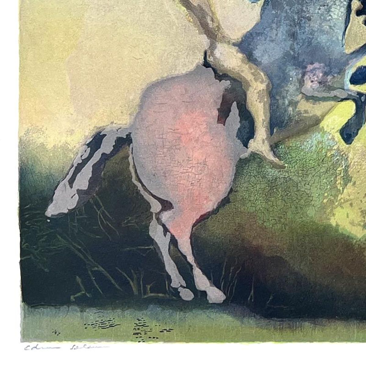 Edwin Salomon (1935-2014), "Matador" Limited Edition Serigraph, Hand Signed and Numbered; Letter of Authenticity.