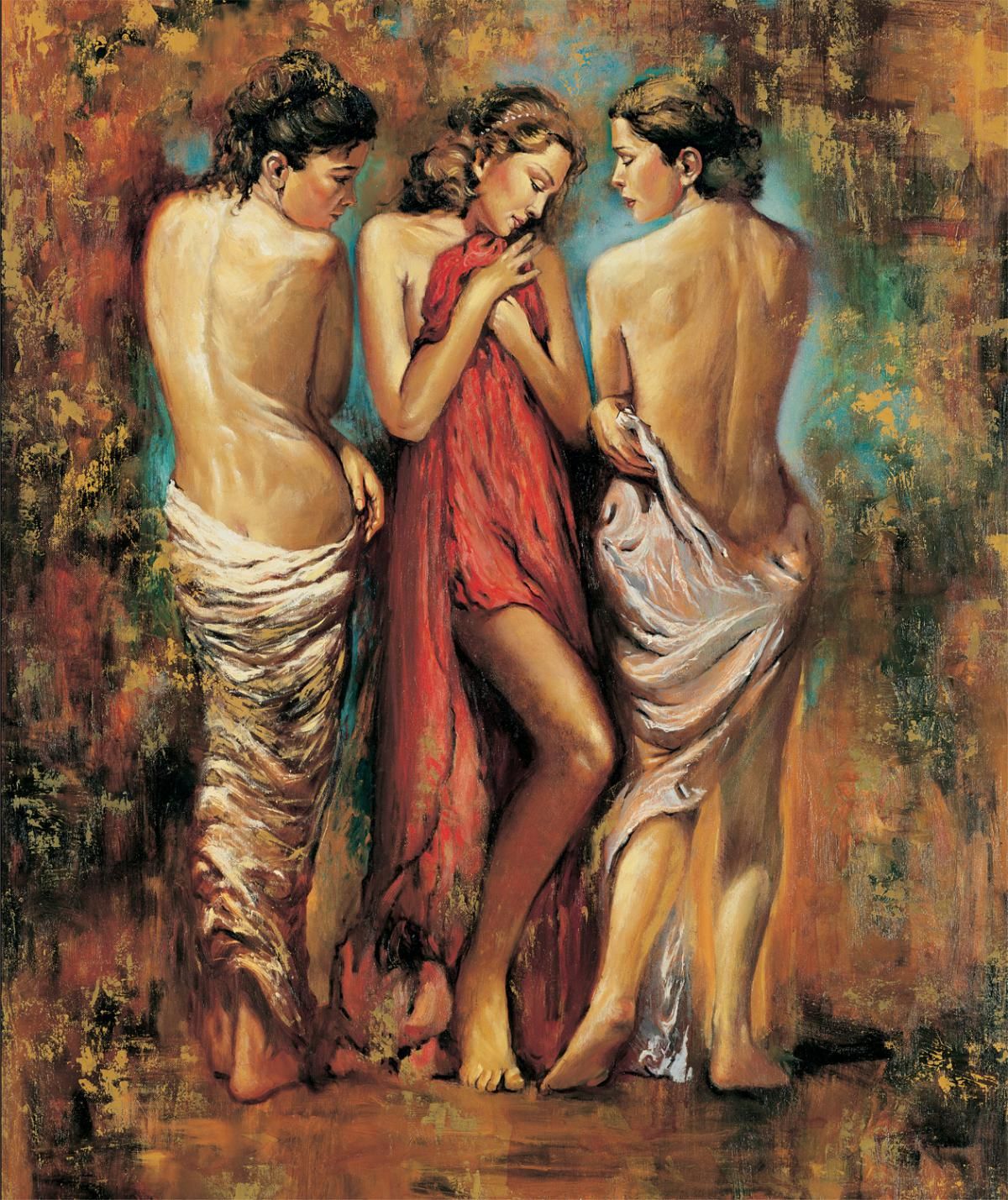 Igor Semeko- Original Giclee on Canvas "Heaven"