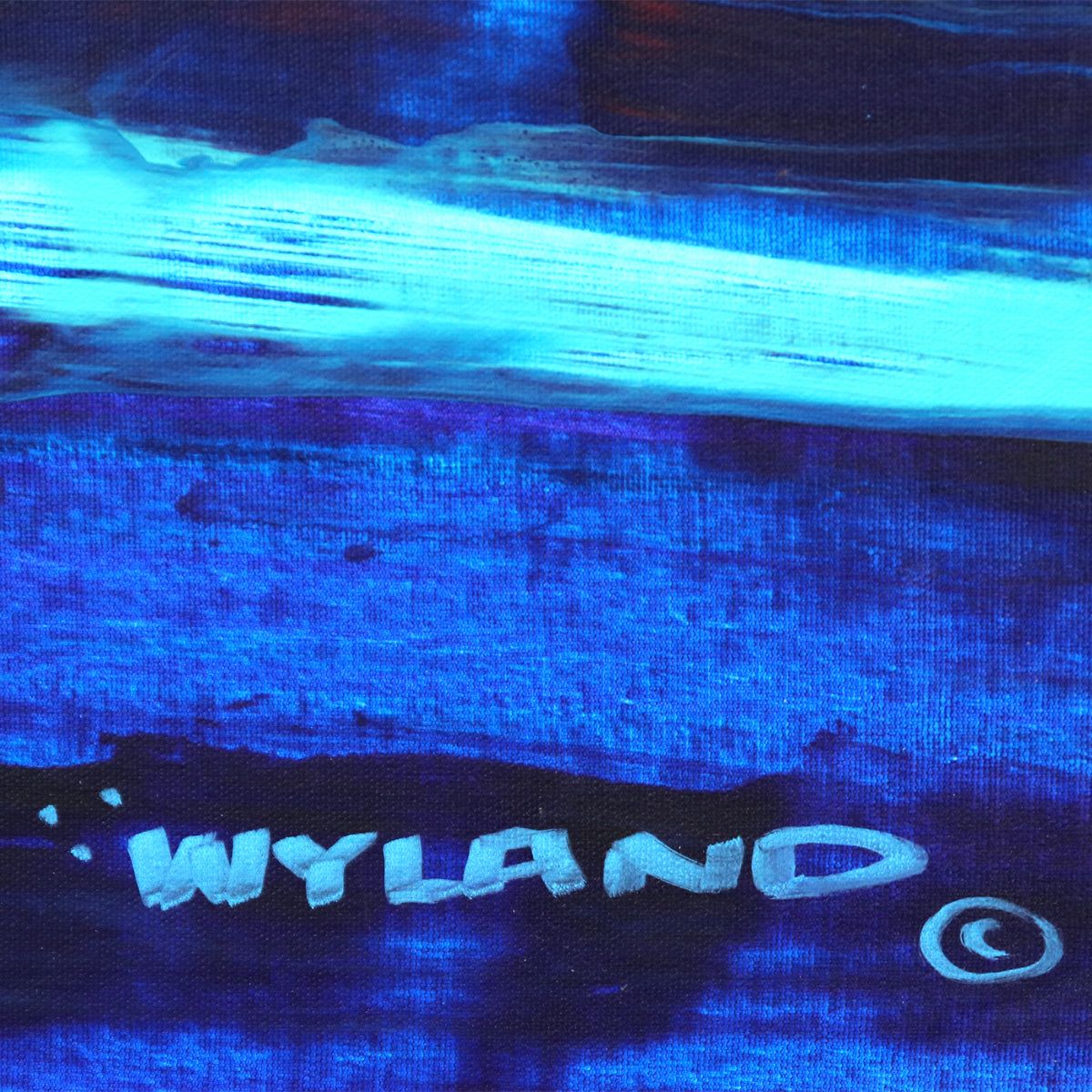 Wyland- Original Painting on Canvas "Abstract"
