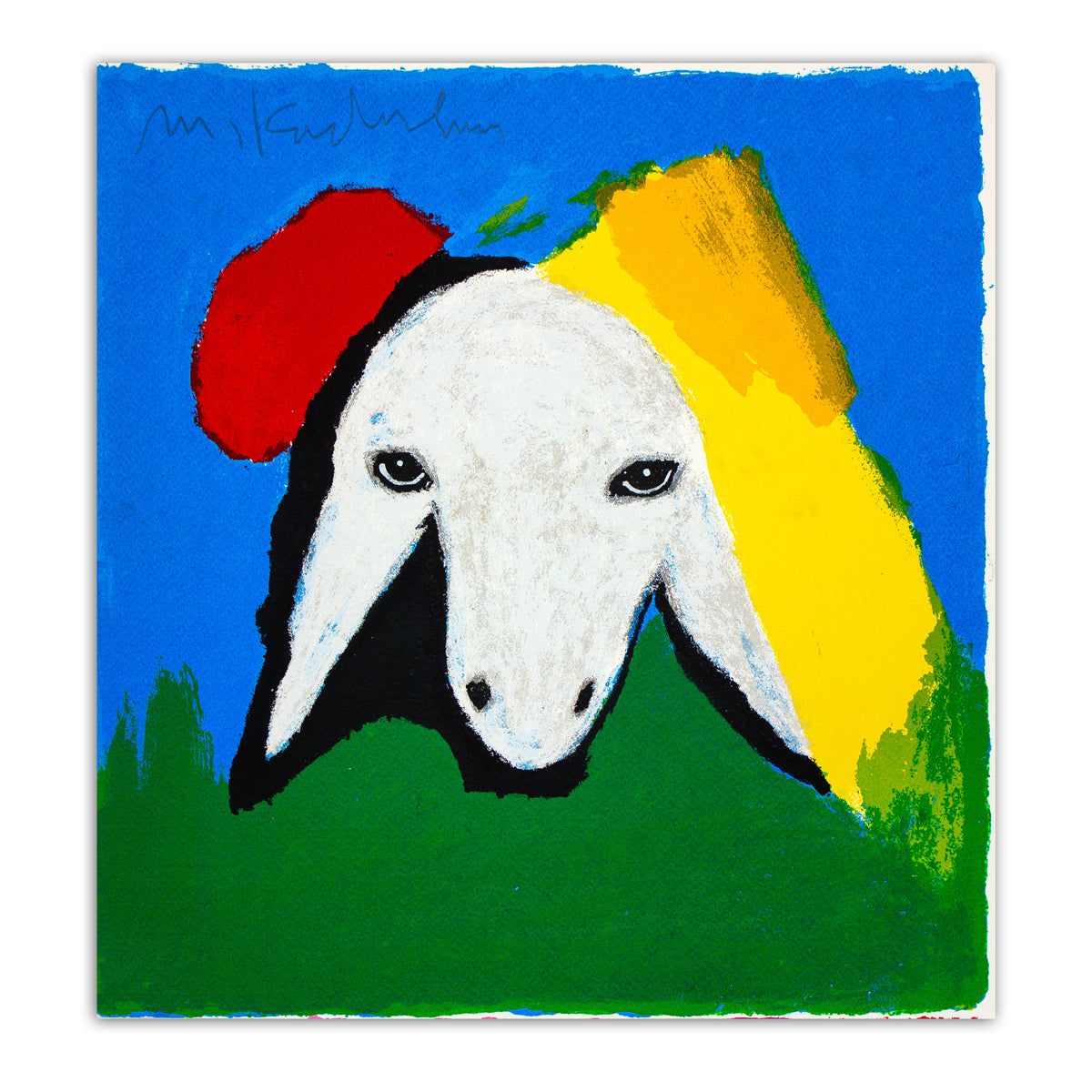Menashe Kadishman- Original Serigraph "Untitled"