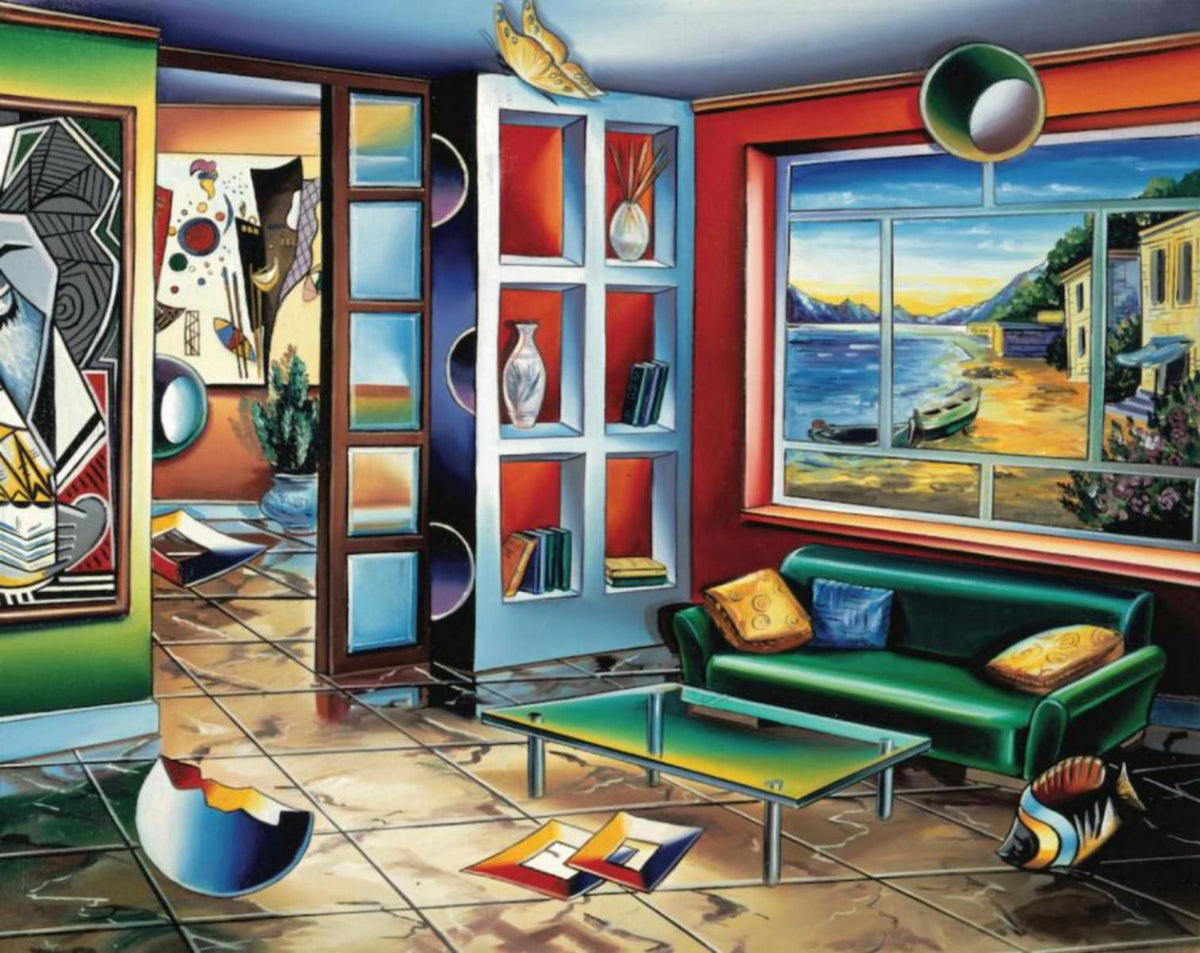 Alexander Astahov- Original Giclee on Canvas "Timeless"