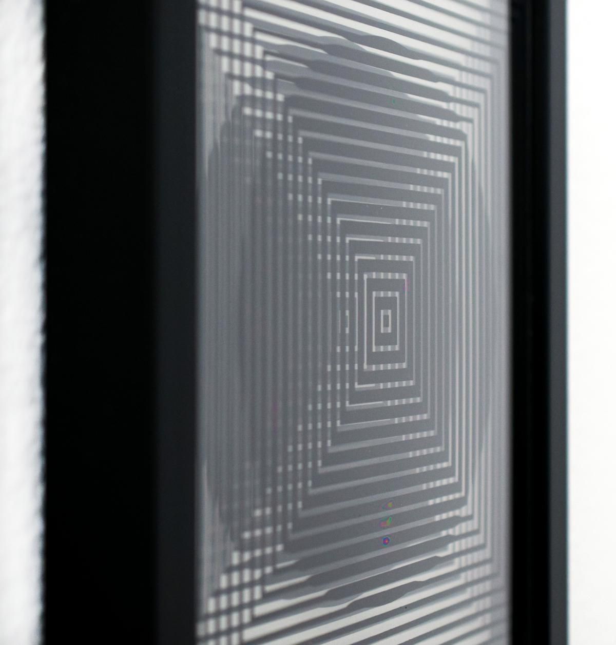 Victor Vasarely- 3D Wall Sculpture/object "Cinetiques"