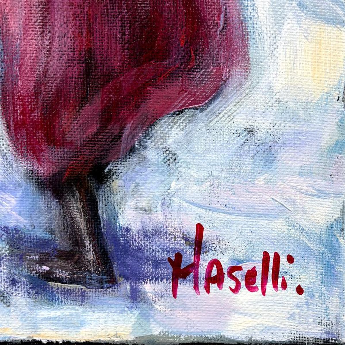 Michael Maselli, Original Painting on Canvas, Hand Signed with Letter of Authenticity.