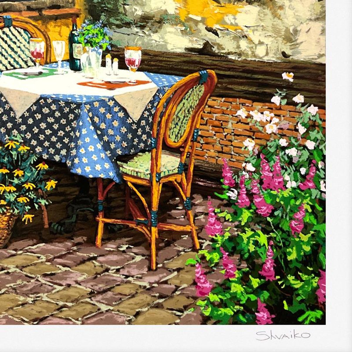 Viktor Shvaiko, Limited Edition Printer's Proof Serigraph, Numbered 1/3 and Hand Signed with Letter of Authenticity.