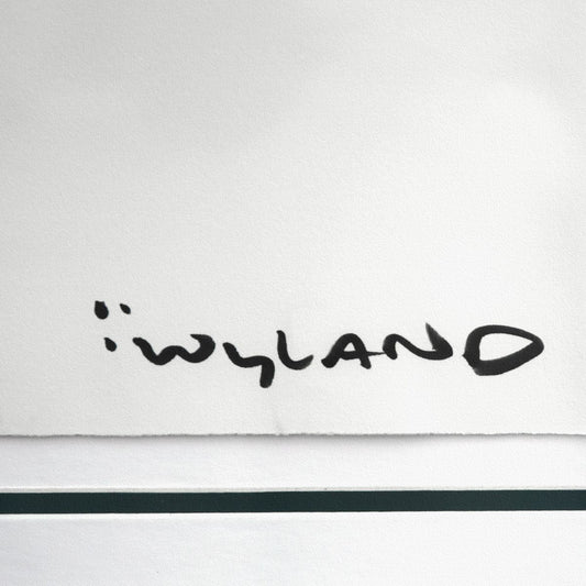 Wyland- Original Sumi Ink Painting "Orca"