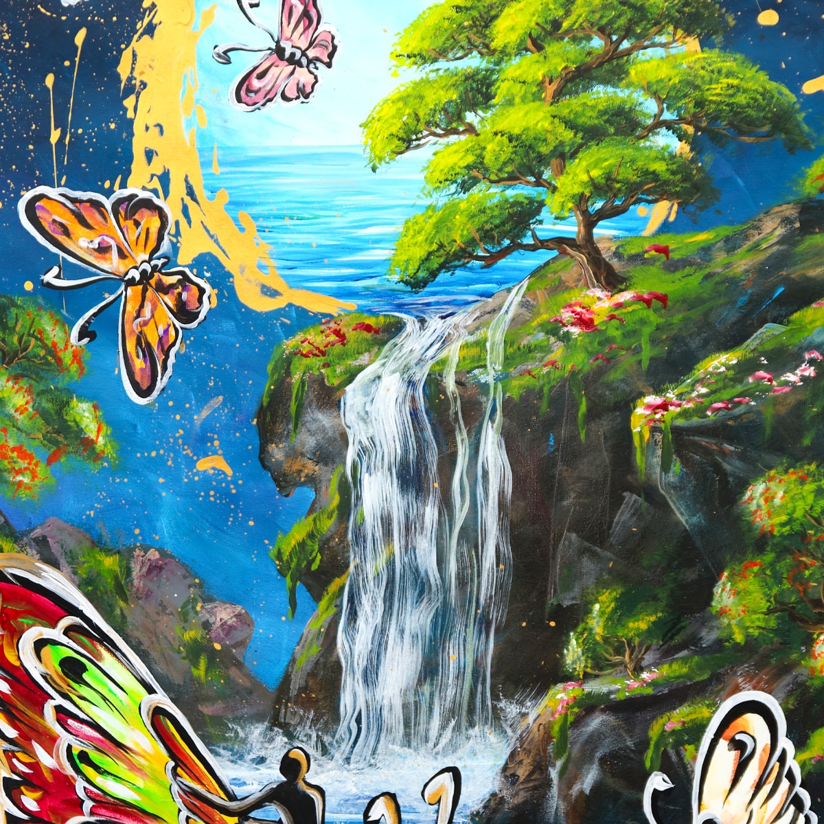 Eugene Poliarush- Original Oil on Canvas "Dreamland Escape"