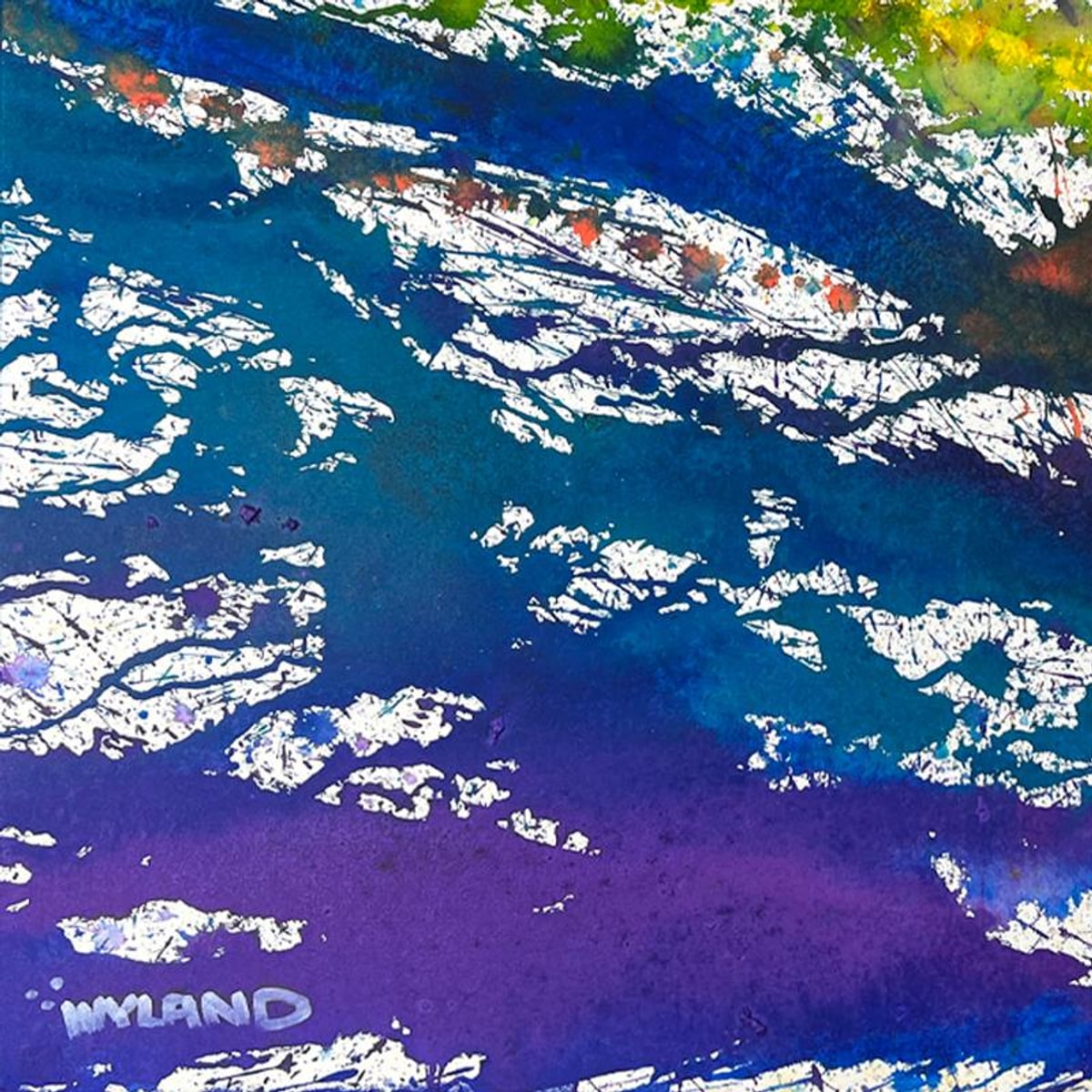Wyland, Framed Original Painting, Hand Signed by the artist and with a letter of authenticity.