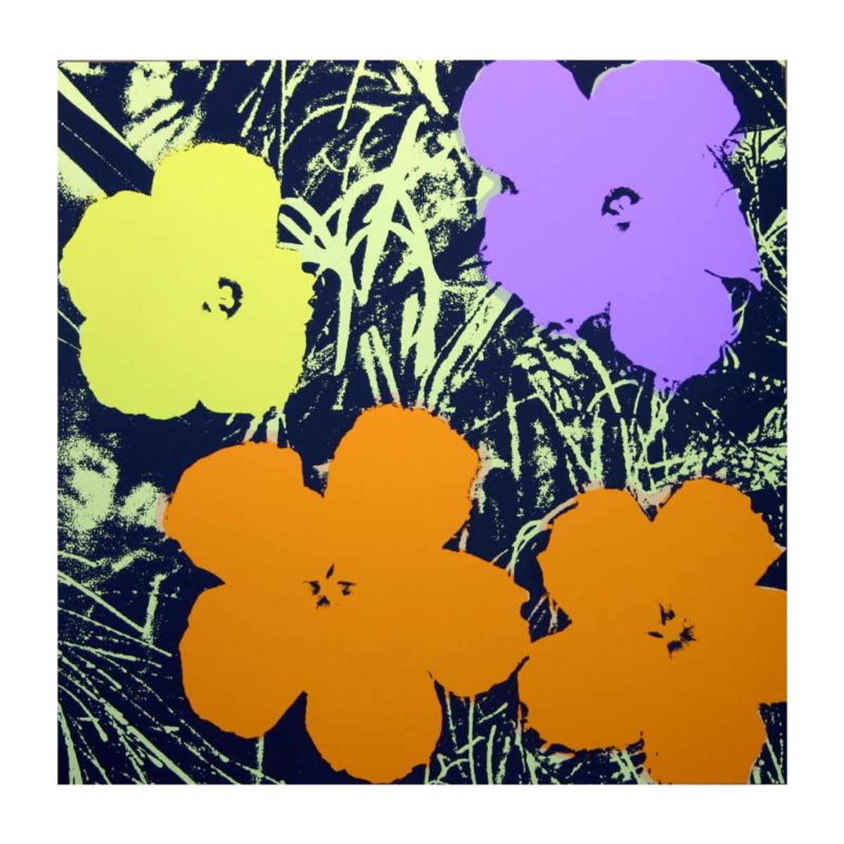 Andy Warhol (1928-1987), "Flowers Portfolio" Suite of 10 Silk Screen Prints from Sunday B Morning.