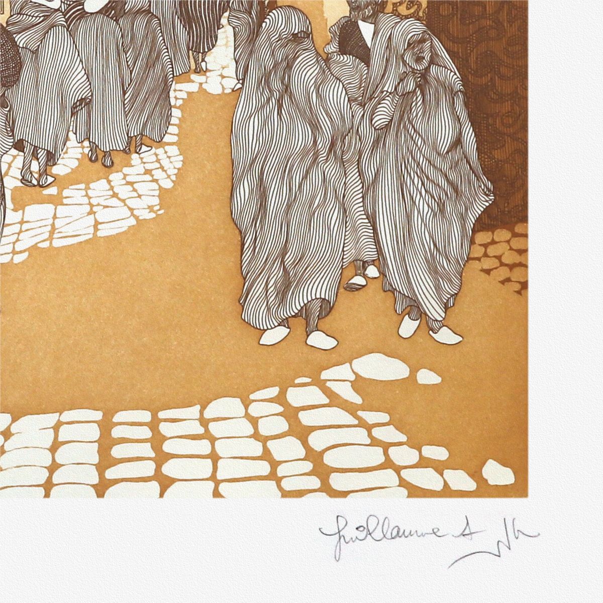 Guillaume Azoulay- Original Etching
