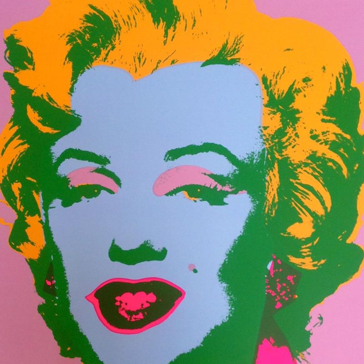 Andy Warhol "Marilyn 11.28" Silk Screen Print from Sunday B Morning.