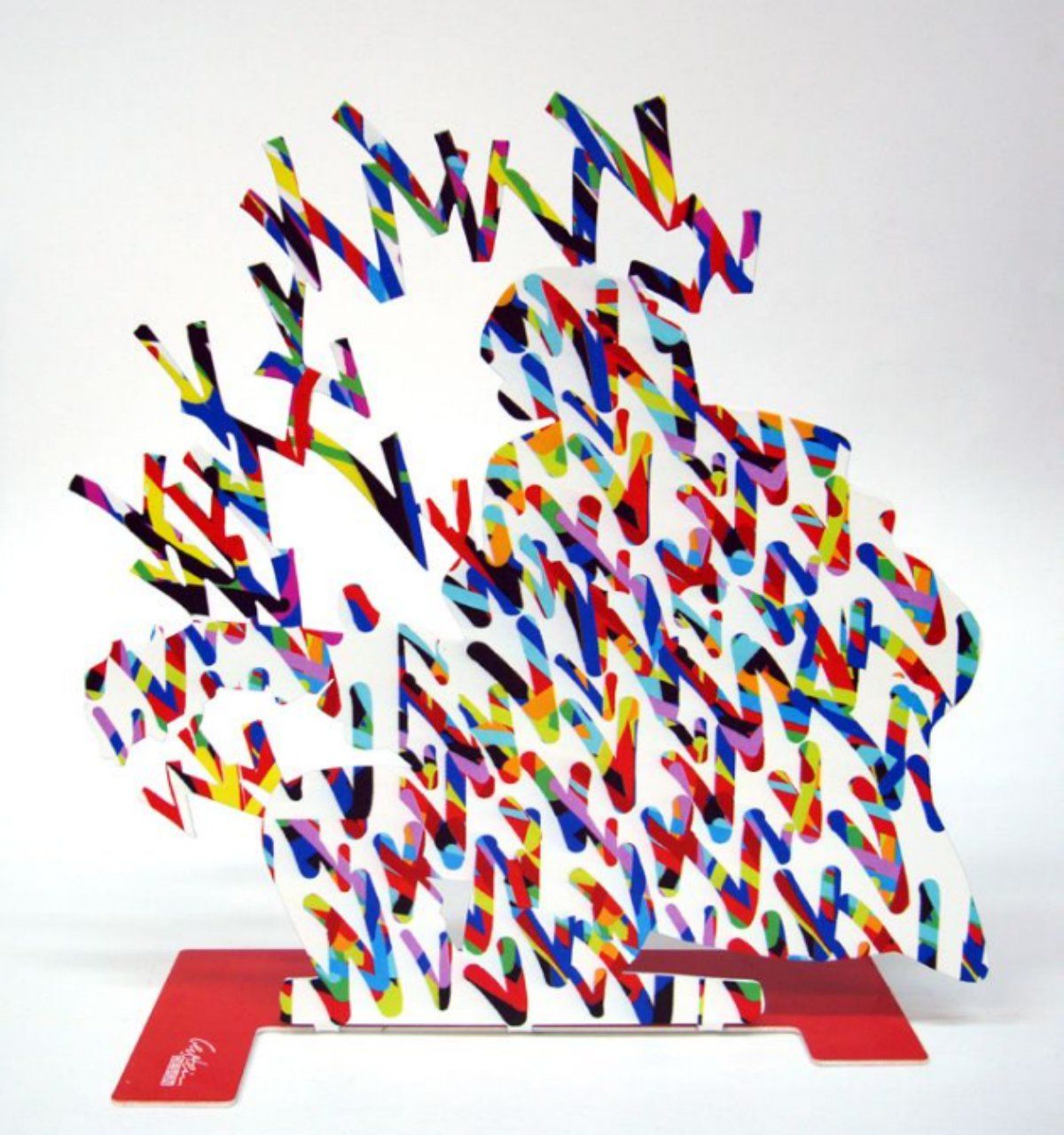 David Gerstein- Free Standing Sculpture "Guitar Player (Jazz Club)"