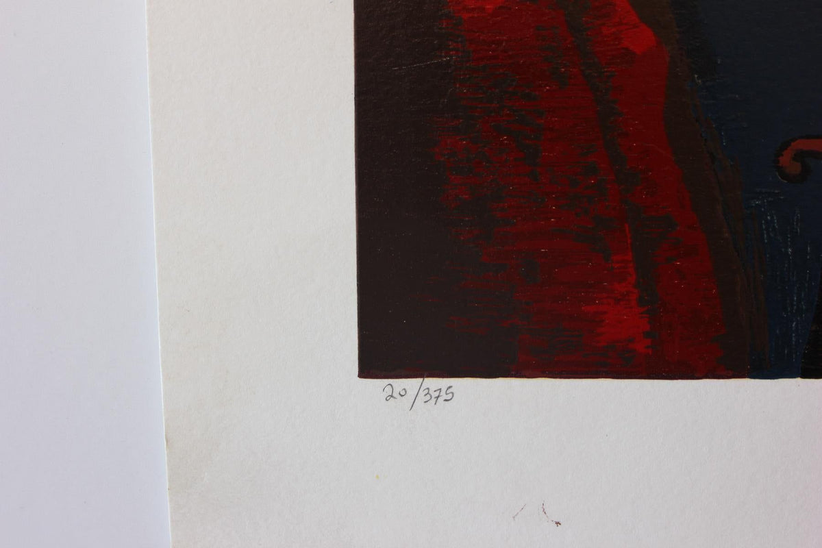 Igor Kovalev- Original Serigraph on Paper "Symphony IV"