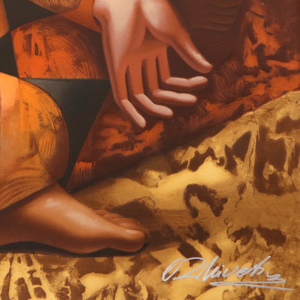 Oleg Zhivetin- Silkscreen "Serenade"
