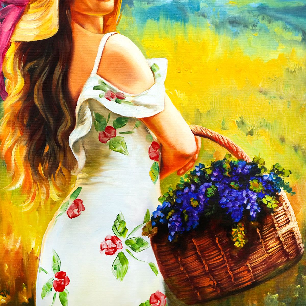 Taras Sidan- Original Oil on Canvas "Elsa"