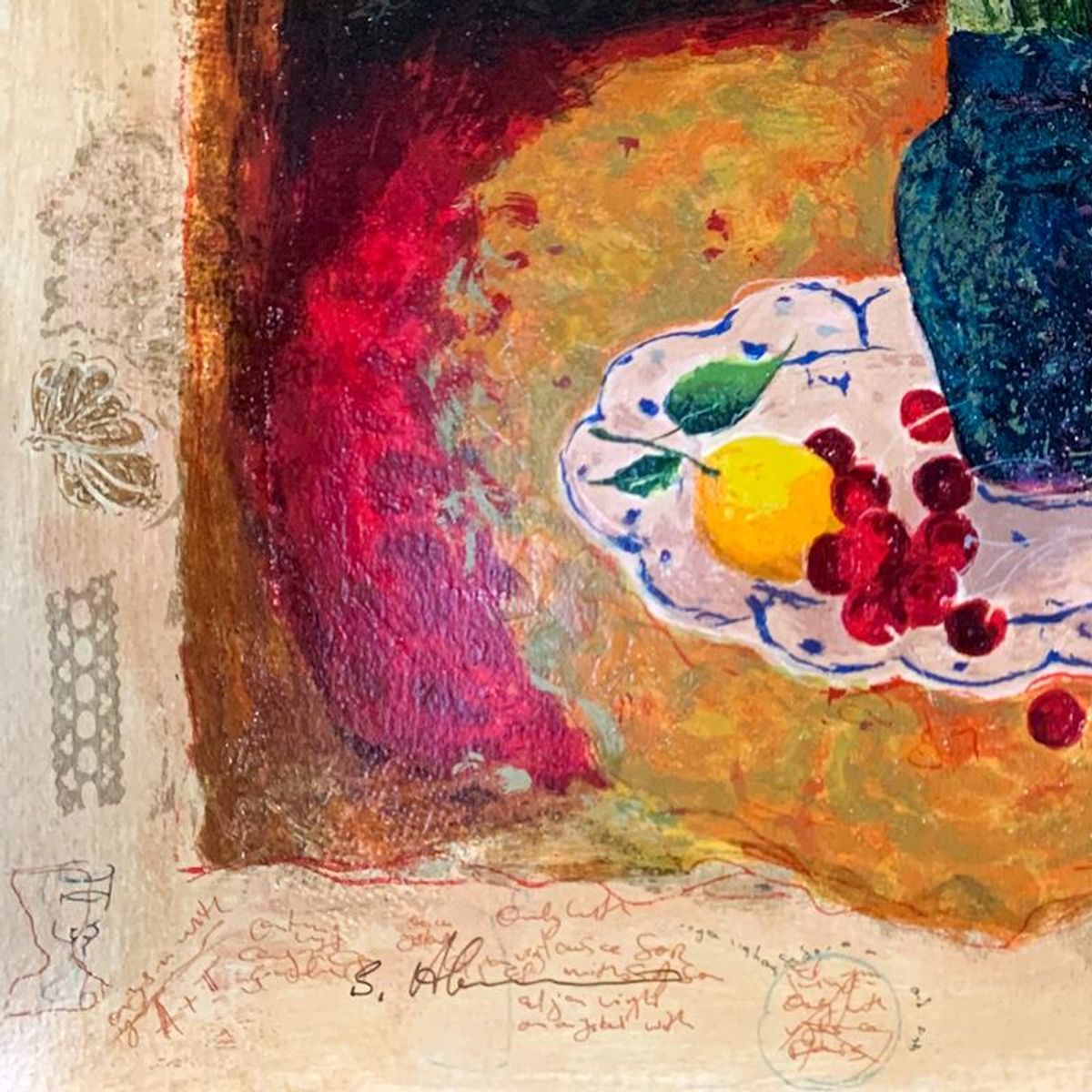 Alexander Galtchansky (1959-2008) and Tanya Wissotzky (1959-2006), Hand Signed Limited Edition Serigraph on Paper with Letter of Authenticity.