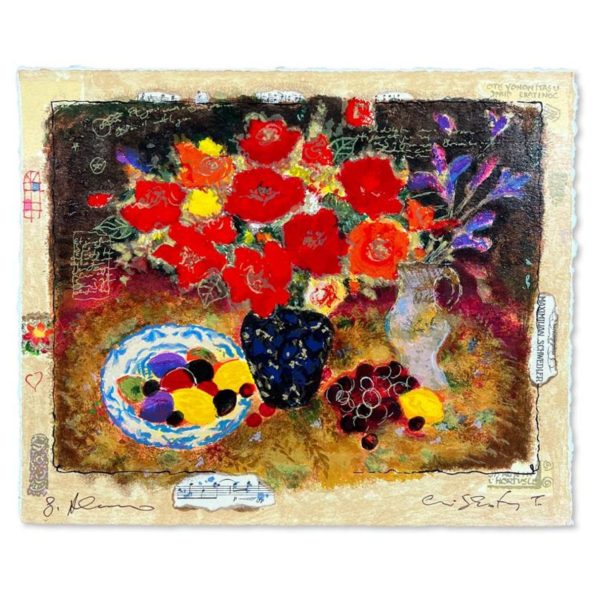 Alexander & Wissotzky, Hand Signed, Numbered Limited Edition with Letter of Authenticity.
