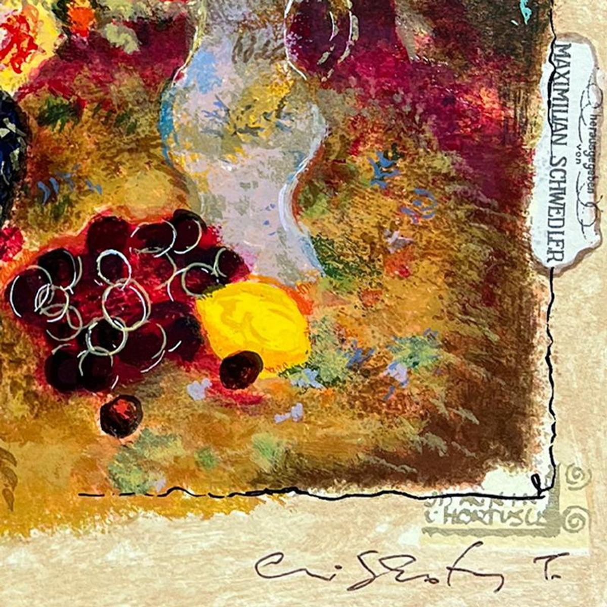 Alexander & Wissotzky, Hand Signed, Numbered Limited Edition with Letter of Authenticity.