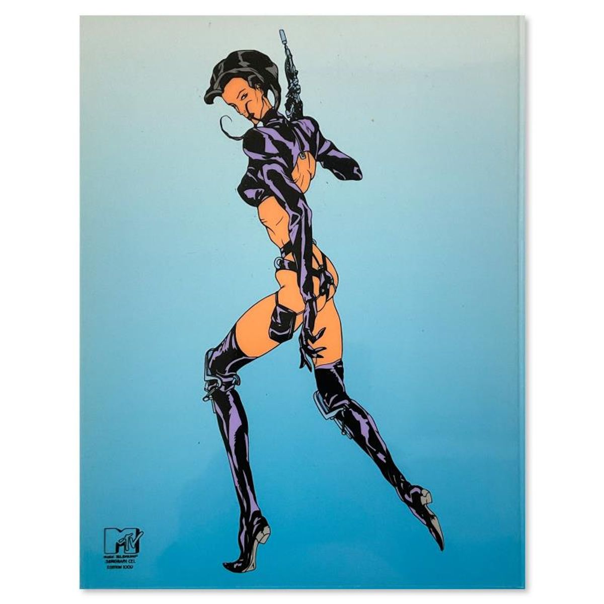 MTV, "Aeon Flux" Limited Edition Sericel with Letter of Authenticity