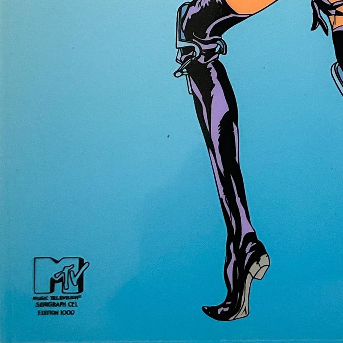 MTV, "Aeon Flux" Limited Edition Sericel with Letter of Authenticity
