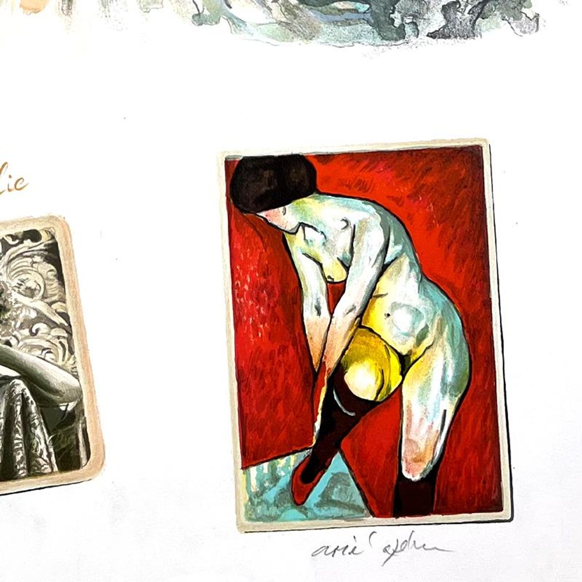 Arie Azene, Hand Signed, Numbered Limited Edition with Letter of Authenticity.