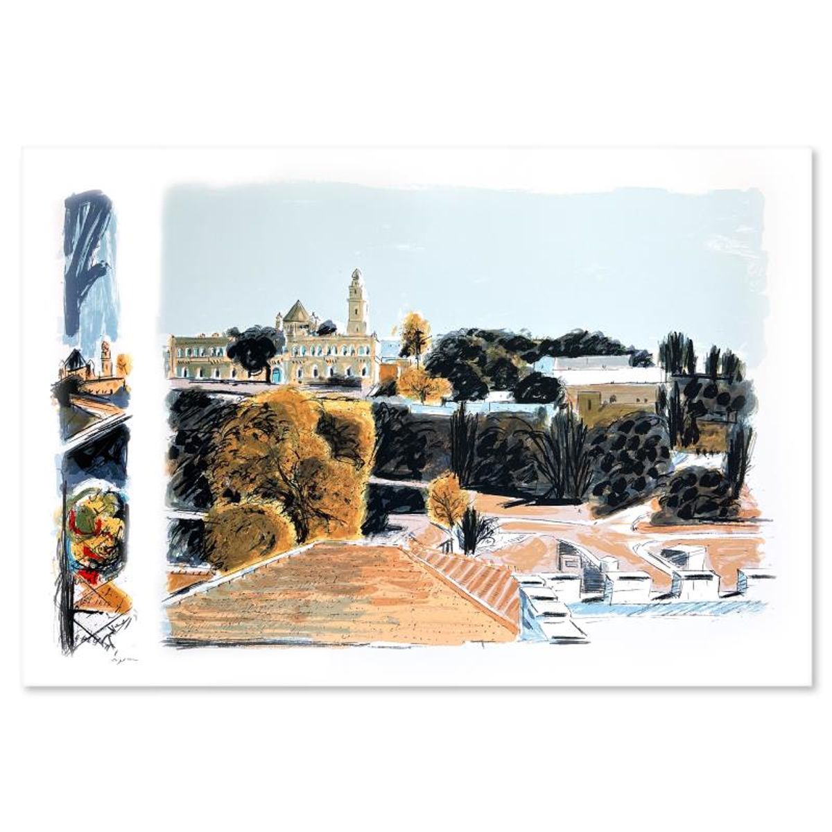 Arie Azene, Hand Signed, Numbered Limited Edition with Letter of Authenticity.