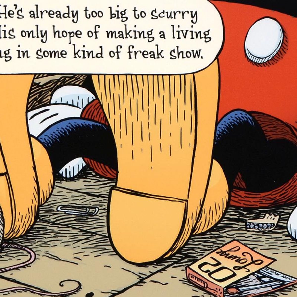 Bizarro, "Mickey's Parents" Numbered Limited Edition Hand Signed by creator Dan Piraro; Letter of Authenticity.