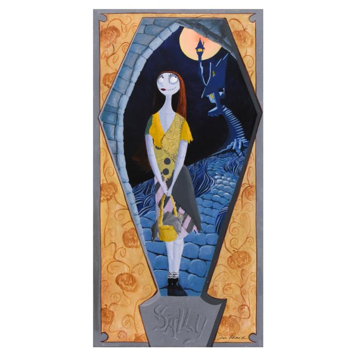 Tricia Buchanan-Benson, "Sally" Limited Edition on Canvas from Disney Fine Art, Numbered and Hand Signed with Letter of Authenticity