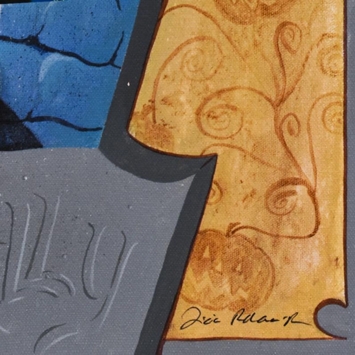 Tricia Buchanan-Benson, "Sally" Limited Edition on Canvas from Disney Fine Art, Numbered and Hand Signed with Letter of Authenticity