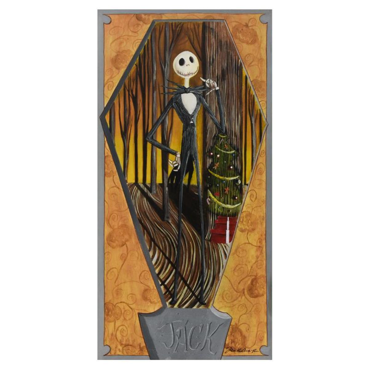 Tricia Buchanan-Benson, "Jack" Limited Edition on Canvas from Disney Fine Art, Numbered and Hand Signed with Letter of Authenticity