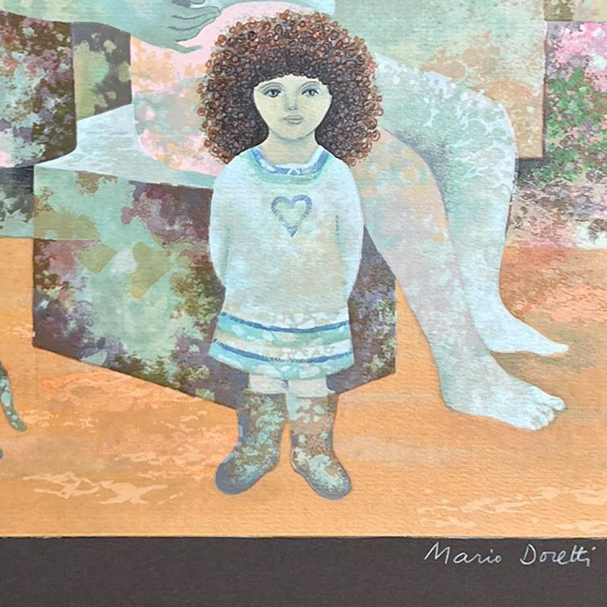 Mario Doretti, Limited Edition Serigraph, Hand Signed and Numbered with Letter of Authenticity.