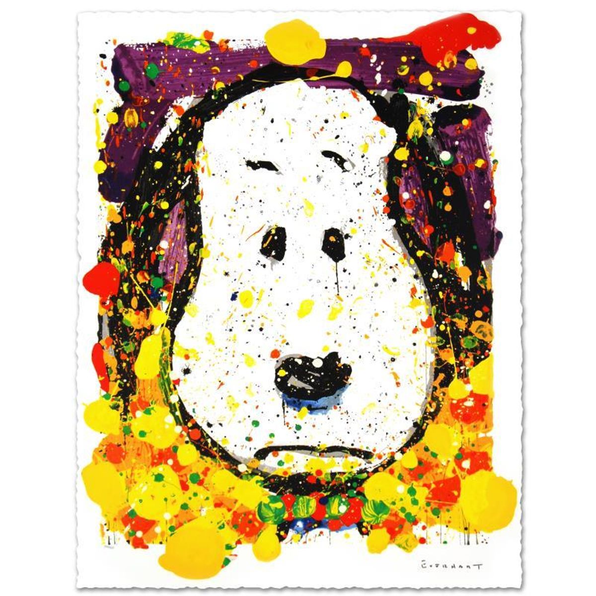 Squeeze The Days (Monday Through Friday) Suite of Five Limited Edition Hand Pulled Original Lithographs (29" x 38.5" Each) by Renowned Charles Schulz Protege, Tom Everhart. Each piece is numb
