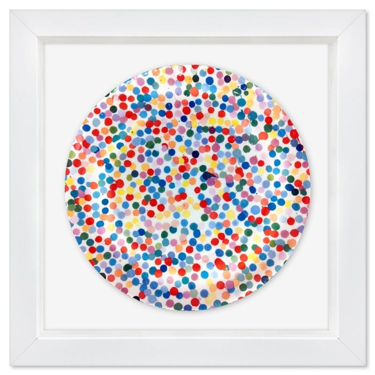 Damien Hirst, "The Currency" Framed Fine Bone China Plate.